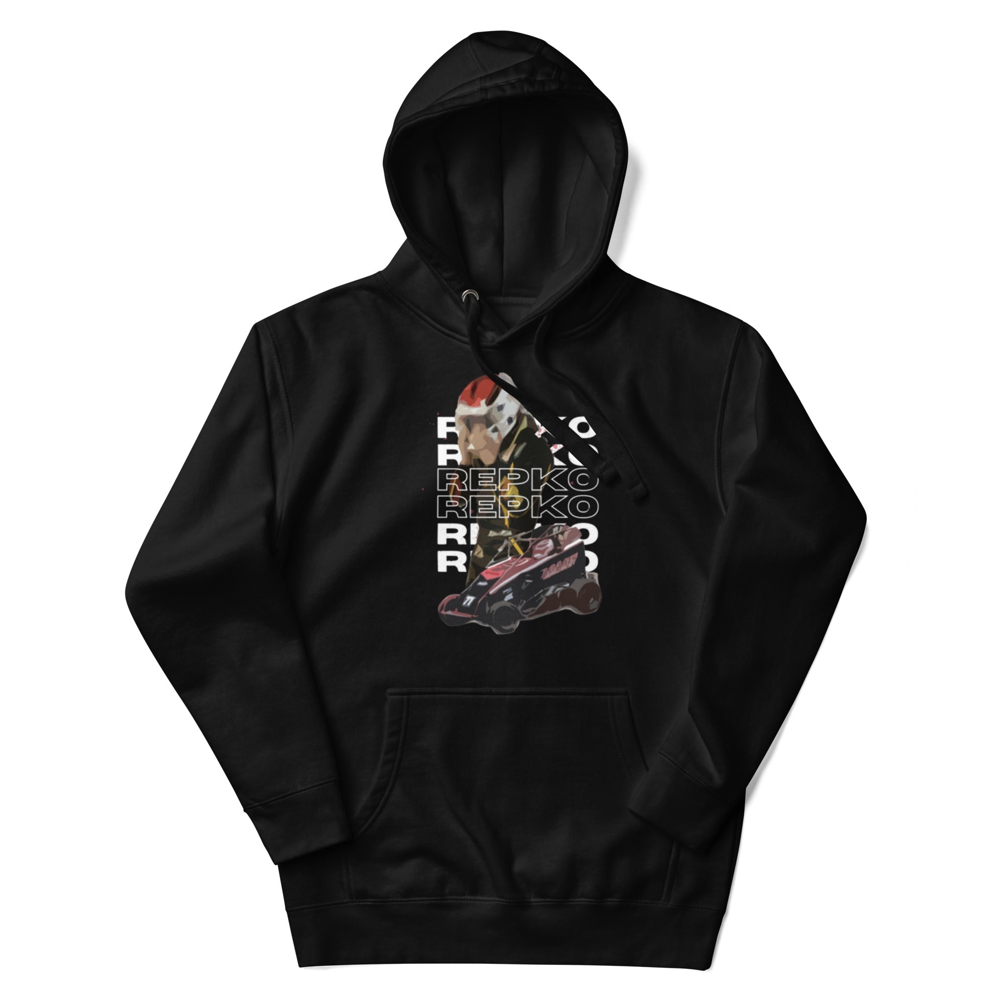 Readymade graphic-print hoodie - Black